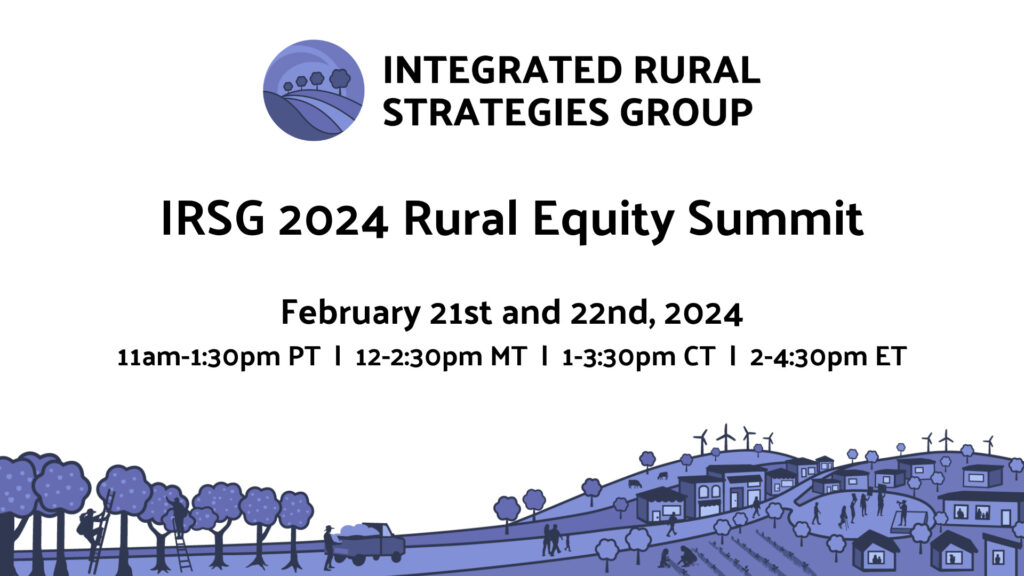 IRSG 2024 Rural Equity Summit