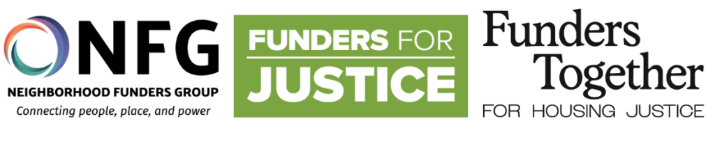 Co-hosted by NFG, Funders for Justice, and Funders Together for Housing Justice